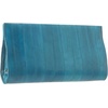 image:imageLatico 8410 Eelskin Interior Framed Clutch  Business Fashion And Casual Wear 100 Authentic LeatherBlue