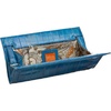 image:imageLatico 8410 Eelskin Interior Framed Clutch  Business Fashion And Casual Wear 100 Authentic LeatherBlue