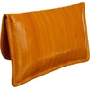 image:imageLatico Eelskin Envelope Flap Clutch High End Premium Quality Leather 100 Authentic LeatherOrange