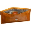 image:imageLatico Eelskin Envelope Flap Clutch High End Premium Quality Leather 100 Authentic LeatherOrange