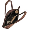 image:imageLatico Leathers Suburban Leather Tote Bag for Women Natural  Made From 100 Genuine Authentic Leather Handcrafted by Artisans  Stylish Women Purses and Handbags Black Shoulder Bags for WomenBlack