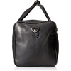 image:imageLatico Leathers Tour Duffle Bag Padded Carry Handle and AdjustableRemovable Crossbody Strap FullGrain LeatherBlack