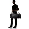 image:imageLatico Leathers Tour Duffle Bag Padded Carry Handle and AdjustableRemovable Crossbody Strap FullGrain LeatherBlack