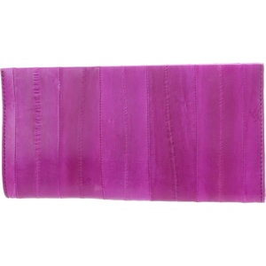 image:imageLatico 8410 Eelskin Interior Framed Clutch  Business Fashion And Casual Wear 100 Authentic LeatherPurple