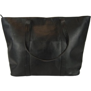 image:imageLatico Leathers Suburban Leather Tote Bag for Women NaturalBlack